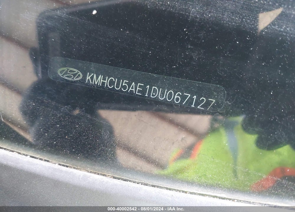 2013 HYUNDAI ACCENT SE VIN: KMHCU5AE1DU067127