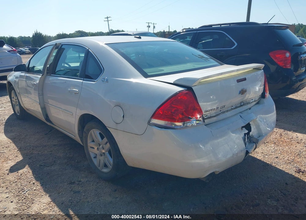 2006 CHEVROLET IMPALA LTZ VIN: 2G1WU581669358834