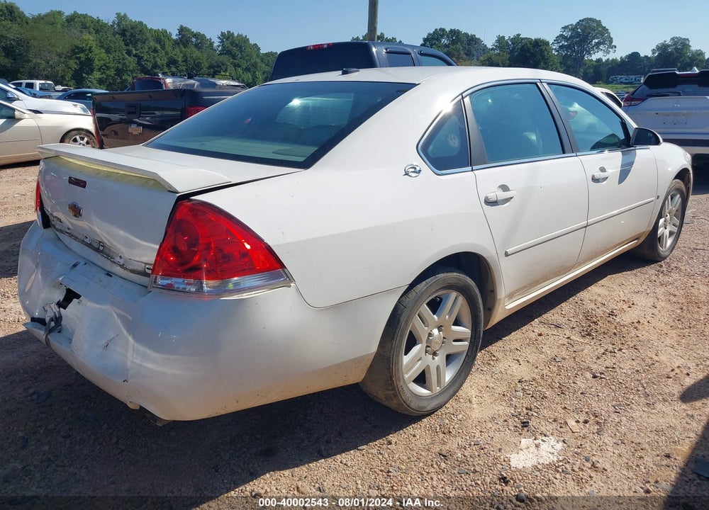2006 CHEVROLET IMPALA LTZ VIN: 2G1WU581669358834
