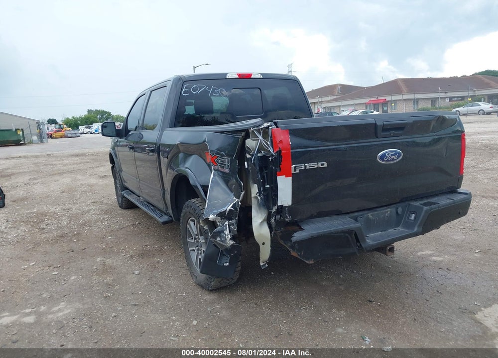 2017 FORD F-150 XLT VIN: 1FTEW1EFXHKE07430
