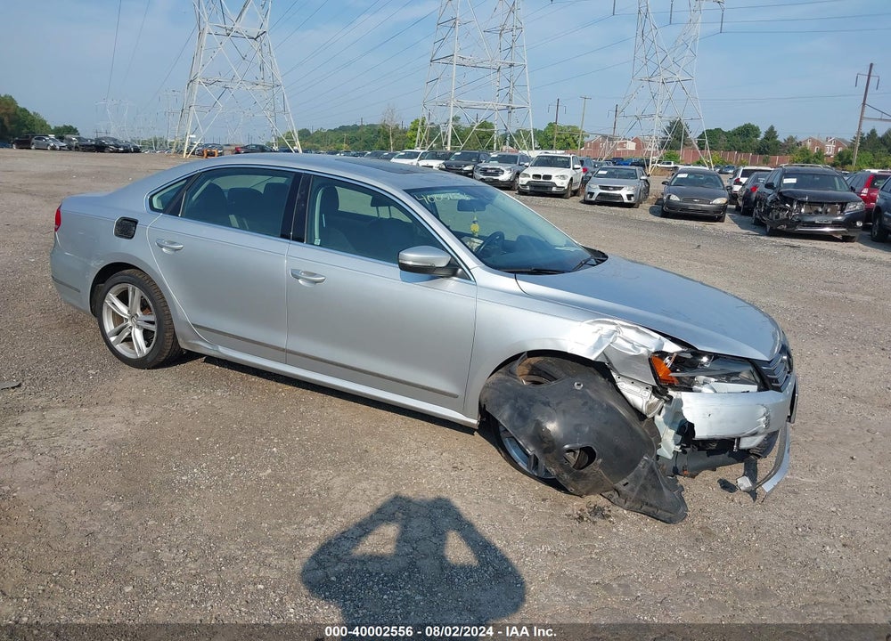 2015 VOLKSWAGEN PASSAT 1.8T SE VIN: 1VWBT7A39FC092652
