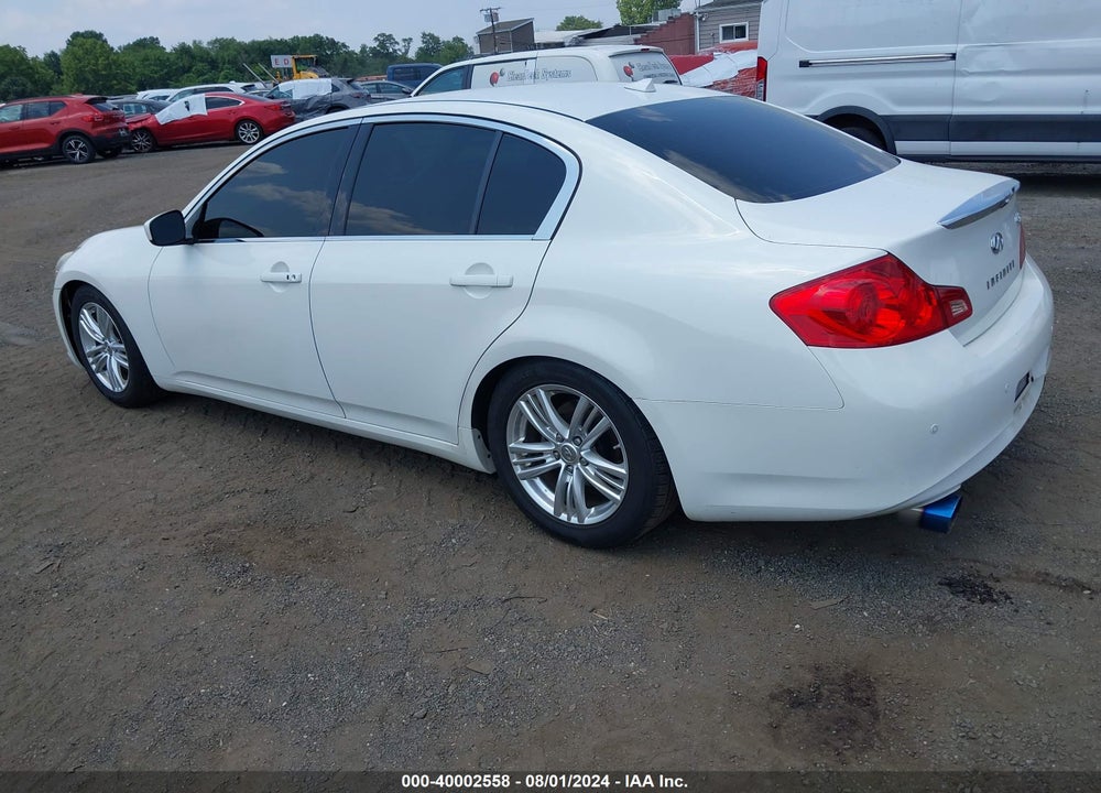 2012 INFINITI G37X VIN: JN1CV6AR3CM975199