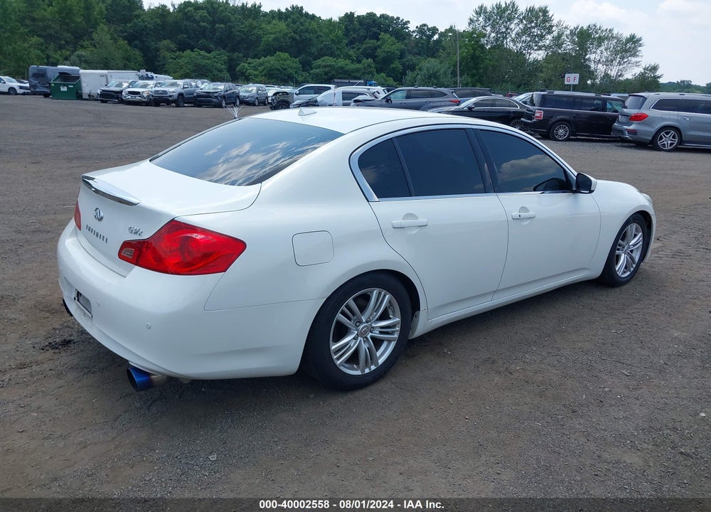 2012 INFINITI G37X VIN: JN1CV6AR3CM975199