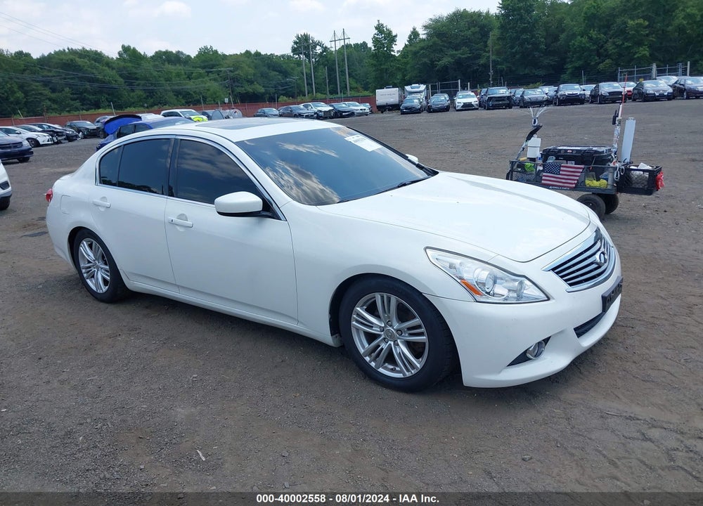 2012 INFINITI G37X VIN: JN1CV6AR3CM975199