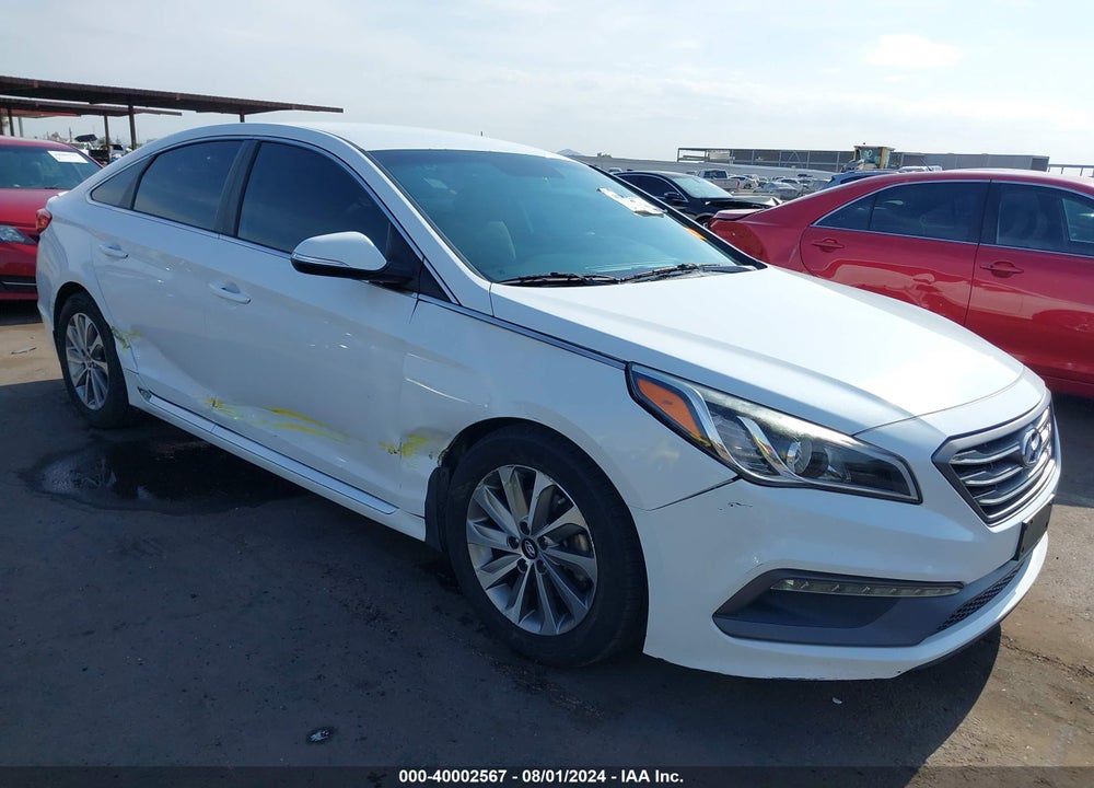 2015 HYUNDAI SONATA SPORT VIN: 5NPE34AF5FH230586