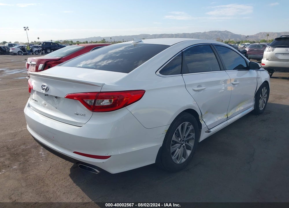 2015 HYUNDAI SONATA SPORT VIN: 5NPE34AF5FH230586