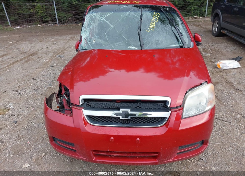 2011 CHEVROLET AVEO 1LT VIN: KL1TD5DE2BB207511