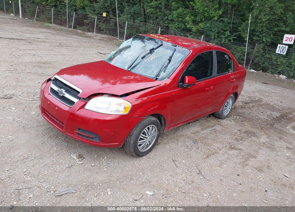 2011 CHEVROLET AVEO 1LT VIN: KL1TD5DE2BB207511