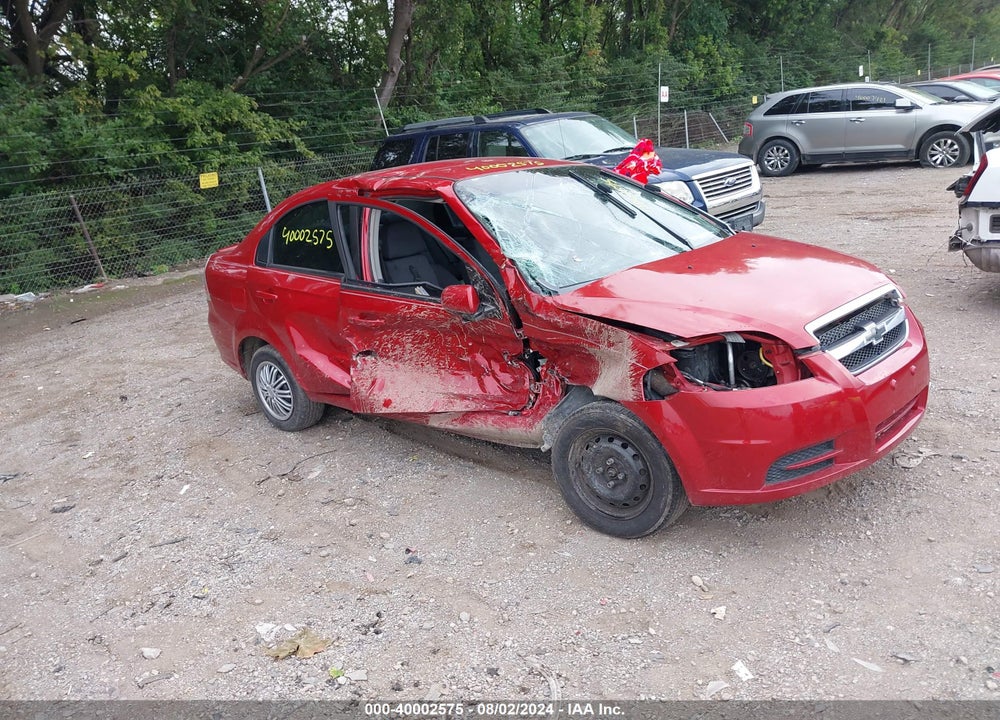 2011 CHEVROLET AVEO 1LT VIN: KL1TD5DE2BB207511