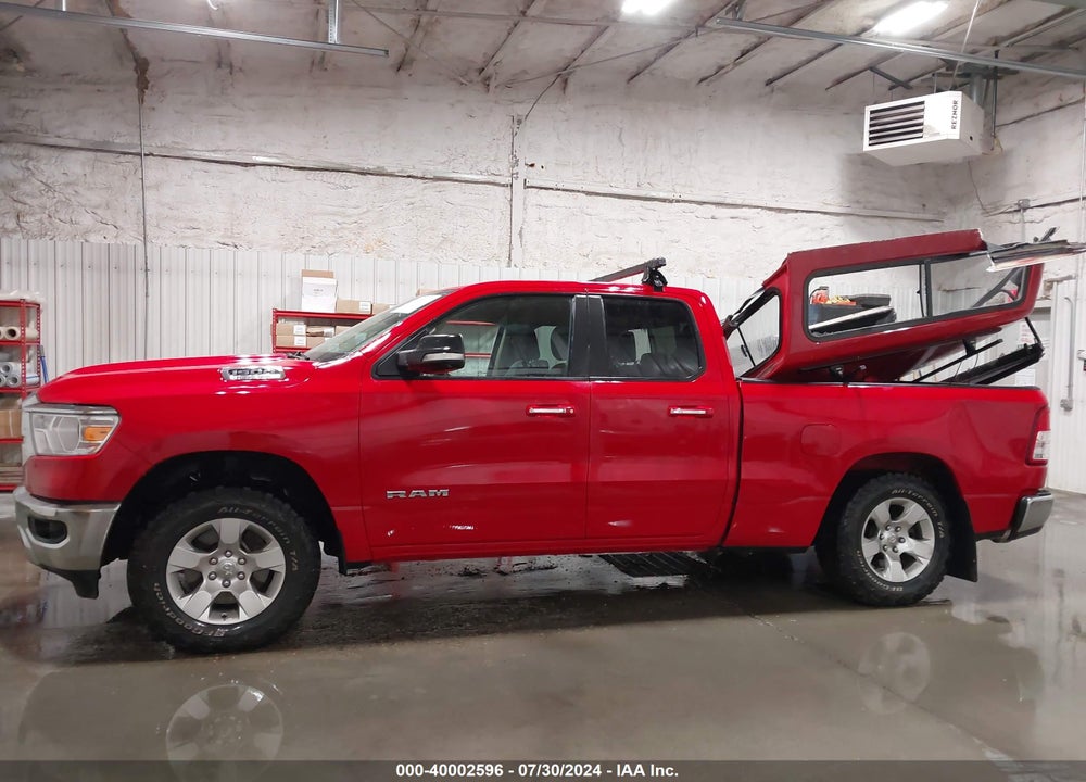2019 RAM 1500 BIG HORN/LONE STAR QUAD CAB 4X4 6'4 BOX VIN: 1C6SRFBT9KN602188