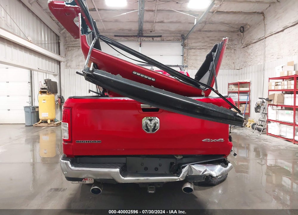 2019 RAM 1500 BIG HORN/LONE STAR QUAD CAB 4X4 6'4 BOX VIN: 1C6SRFBT9KN602188