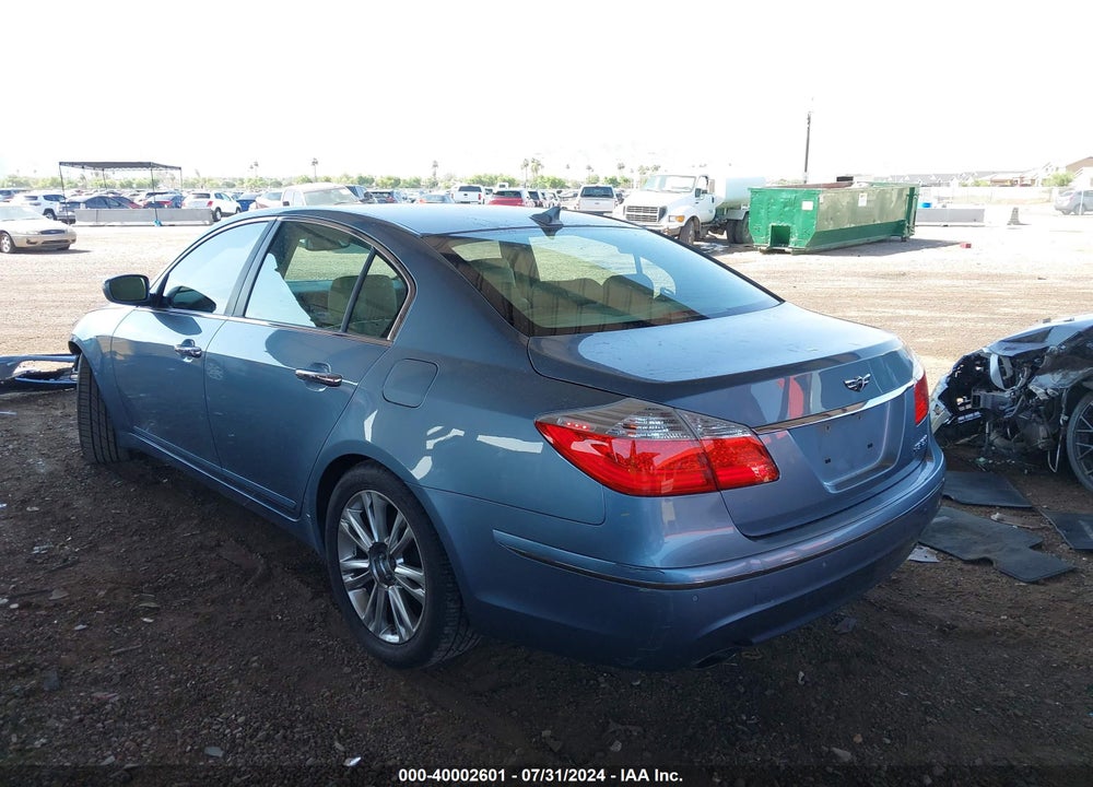 2011 HYUNDAI GENESIS 3.8 VIN: KMHGC4DE8BU130392