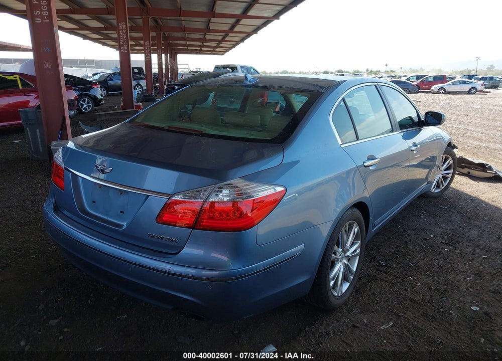 2011 HYUNDAI GENESIS 3.8 VIN: KMHGC4DE8BU130392