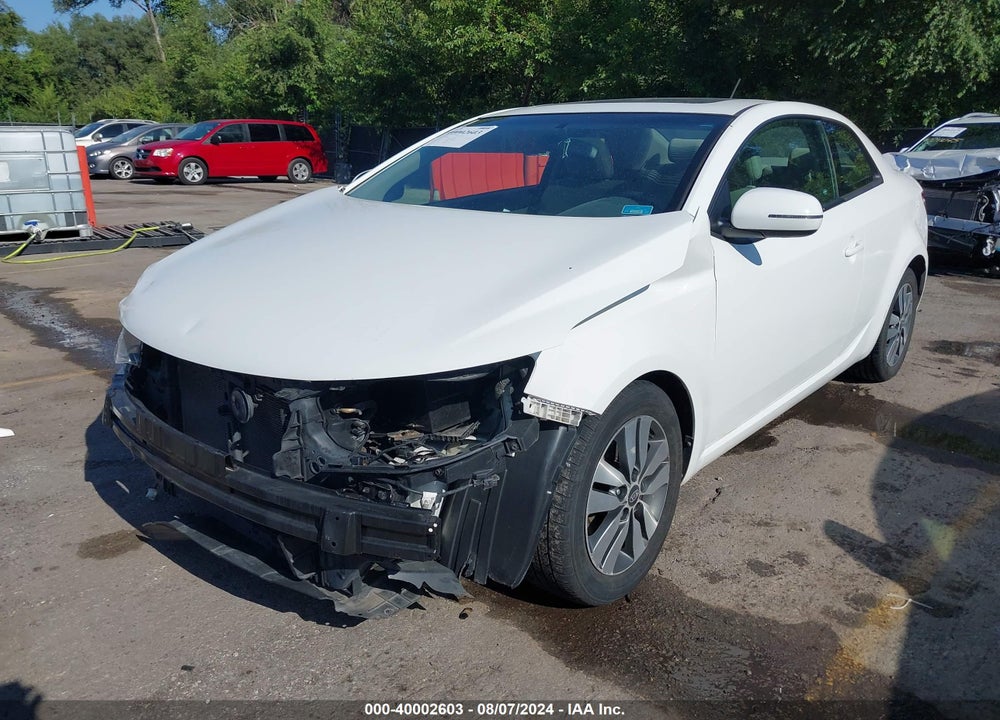 2013 KIA FORTE KOUP EX VIN: KNAFU6A2XD5681971
