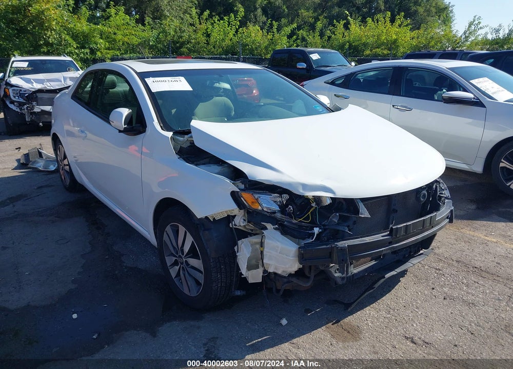 2013 KIA FORTE KOUP EX VIN: KNAFU6A2XD5681971