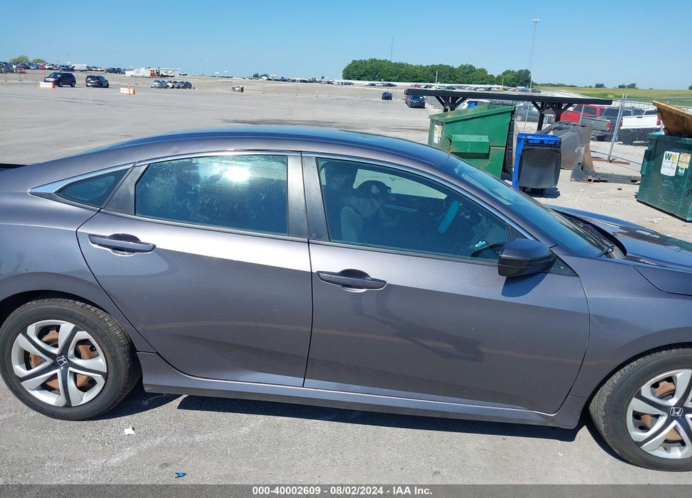2018 HONDA CIVIC LX VIN: 19XFC2F53JE018596