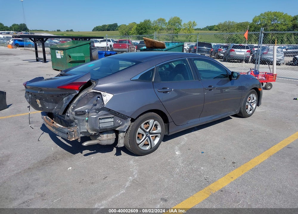 2018 HONDA CIVIC LX VIN: 19XFC2F53JE018596