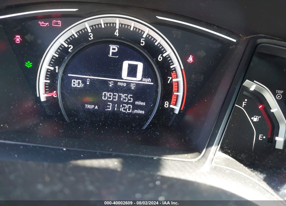 2018 HONDA CIVIC LX VIN: 19XFC2F53JE018596