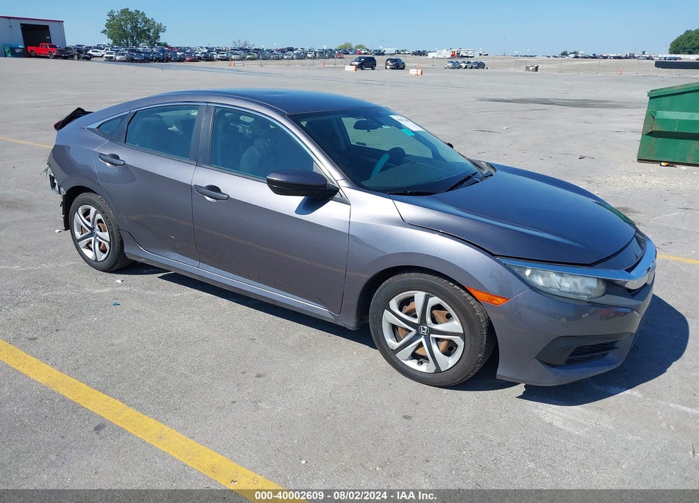 2018 HONDA CIVIC LX VIN: 19XFC2F53JE018596