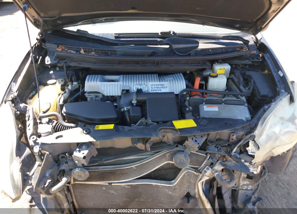 2011 TOYOTA PRIUS THREE VIN: JTDKN3DU5B0276198