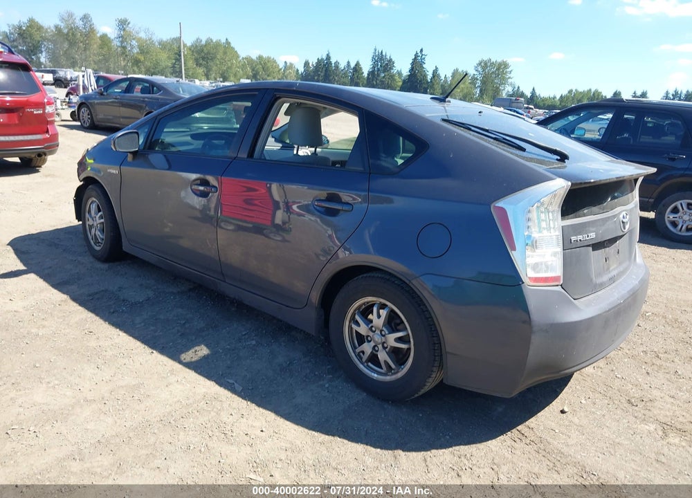 2011 TOYOTA PRIUS THREE VIN: JTDKN3DU5B0276198