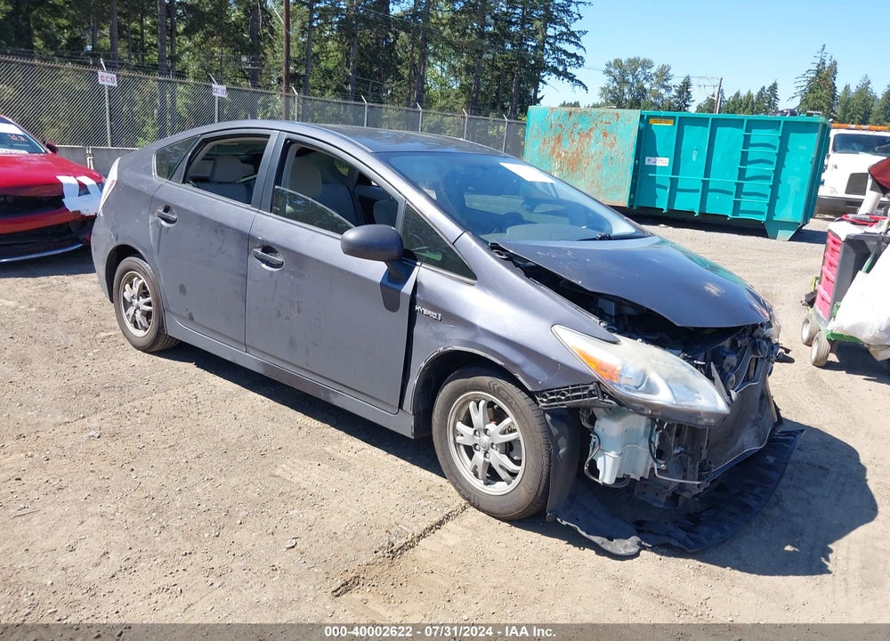 2011 TOYOTA PRIUS THREE VIN: JTDKN3DU5B0276198