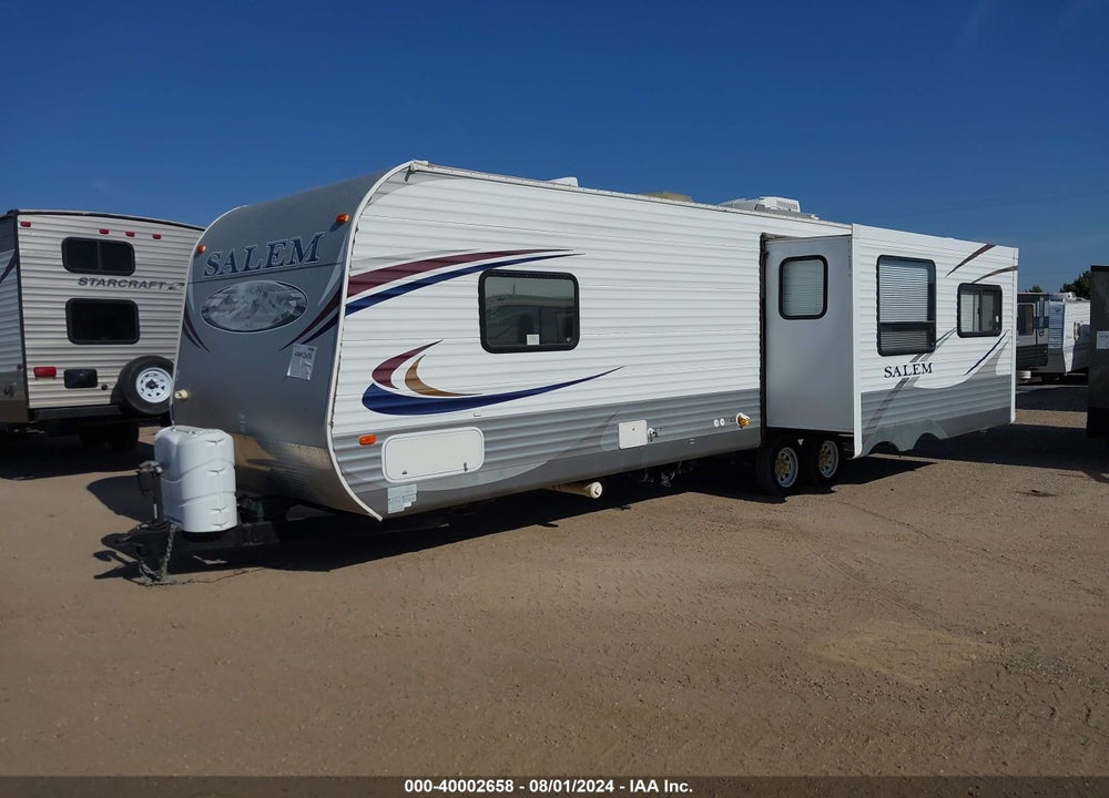 2013 FOREST RIVER SALEM 27RLSS VIN: 4X4TSMC26DA305623