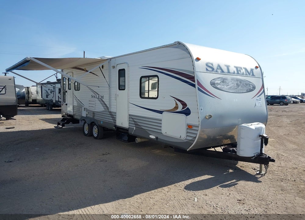 2013 FOREST RIVER SALEM 27RLSS VIN: 4X4TSMC26DA305623