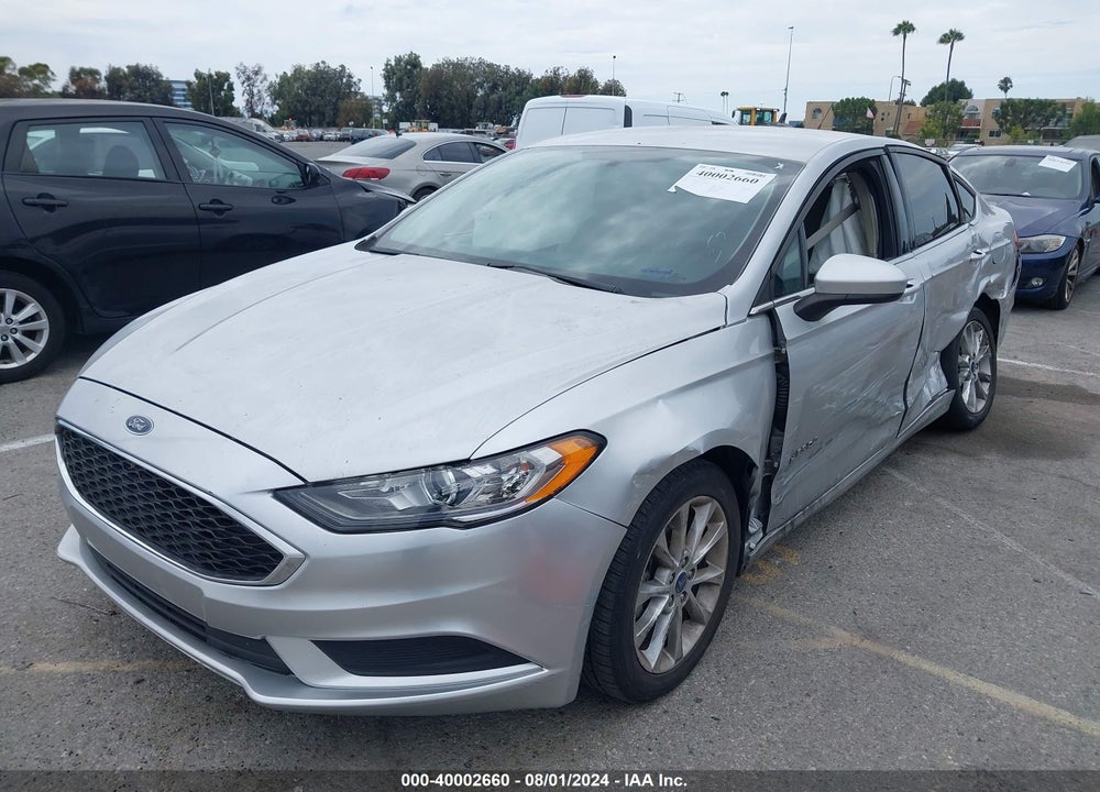 2017 FORD FUSION HYBRID SE VIN: 3FA6P0LU4HR123533