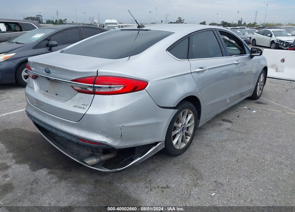 2017 FORD FUSION HYBRID SE VIN: 3FA6P0LU4HR123533