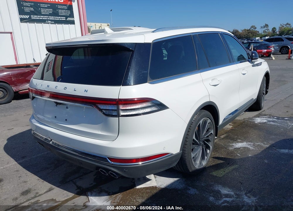 2022 LINCOLN AVIATOR RESERVE VIN: 5LM5J7WC5NGL10570