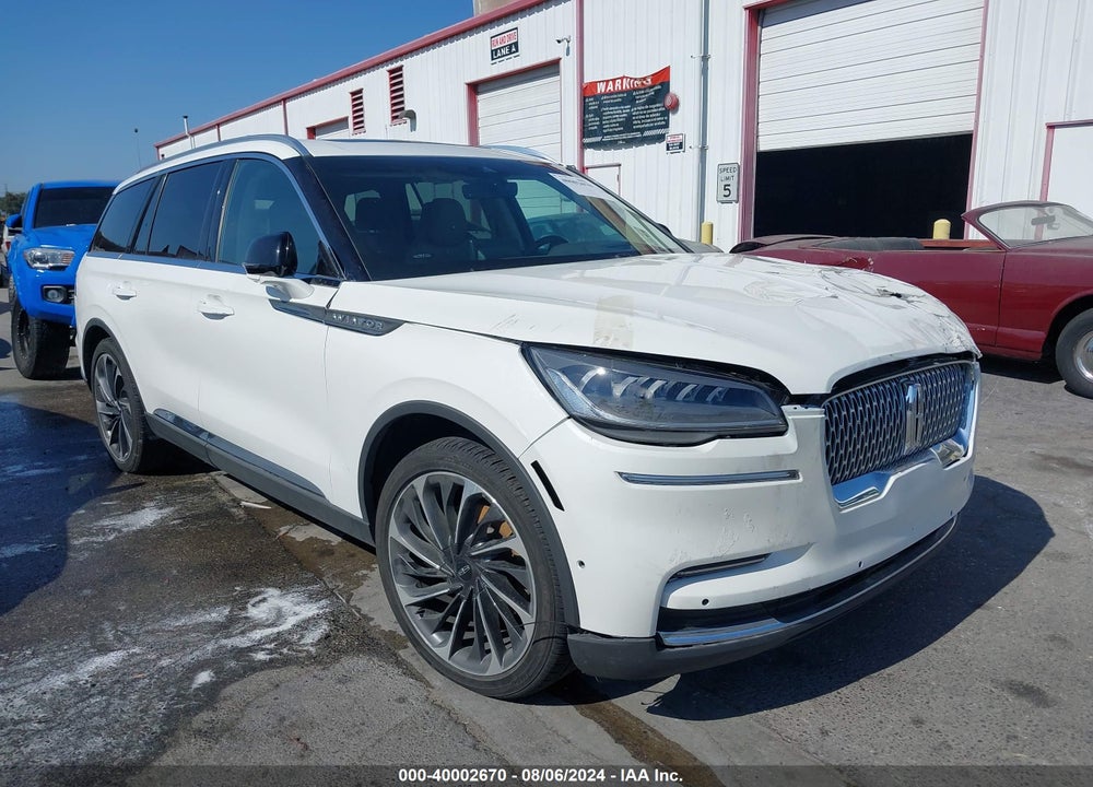 2022 LINCOLN AVIATOR RESERVE VIN: 5LM5J7WC5NGL10570