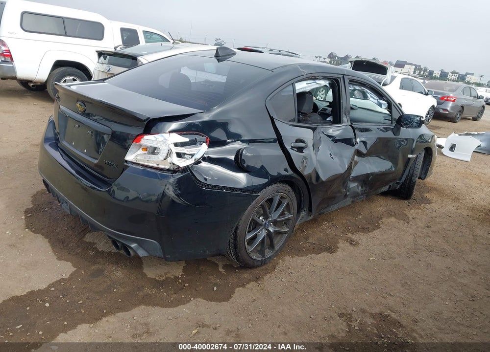 2018 SUBARU WRX PREMIUM VIN: JF1VA1C66J8815594