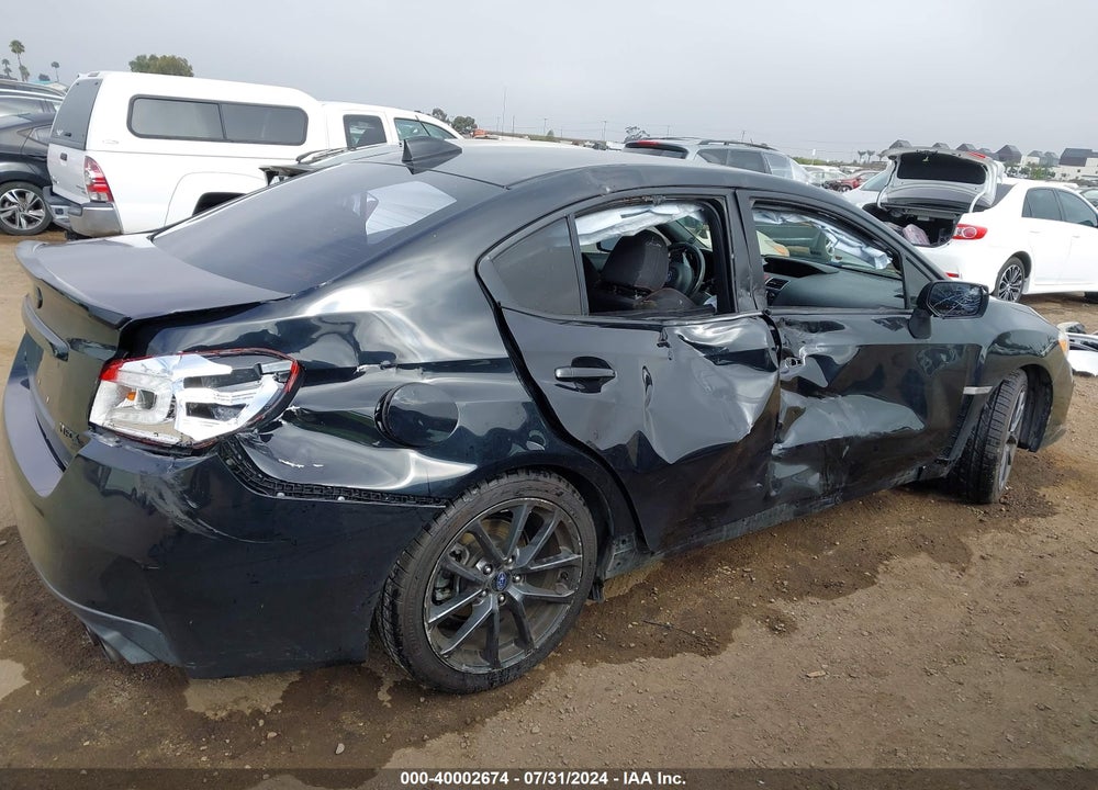 2018 SUBARU WRX PREMIUM VIN: JF1VA1C66J8815594