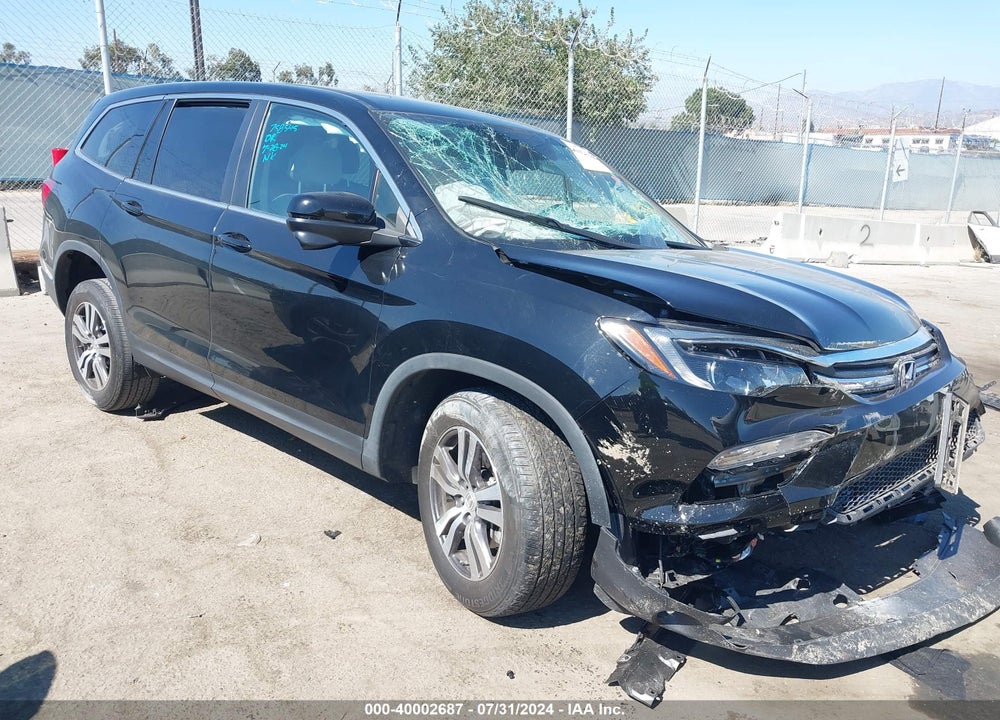 2018 HONDA PILOT EX VIN: 5FNYF5H33JB024907