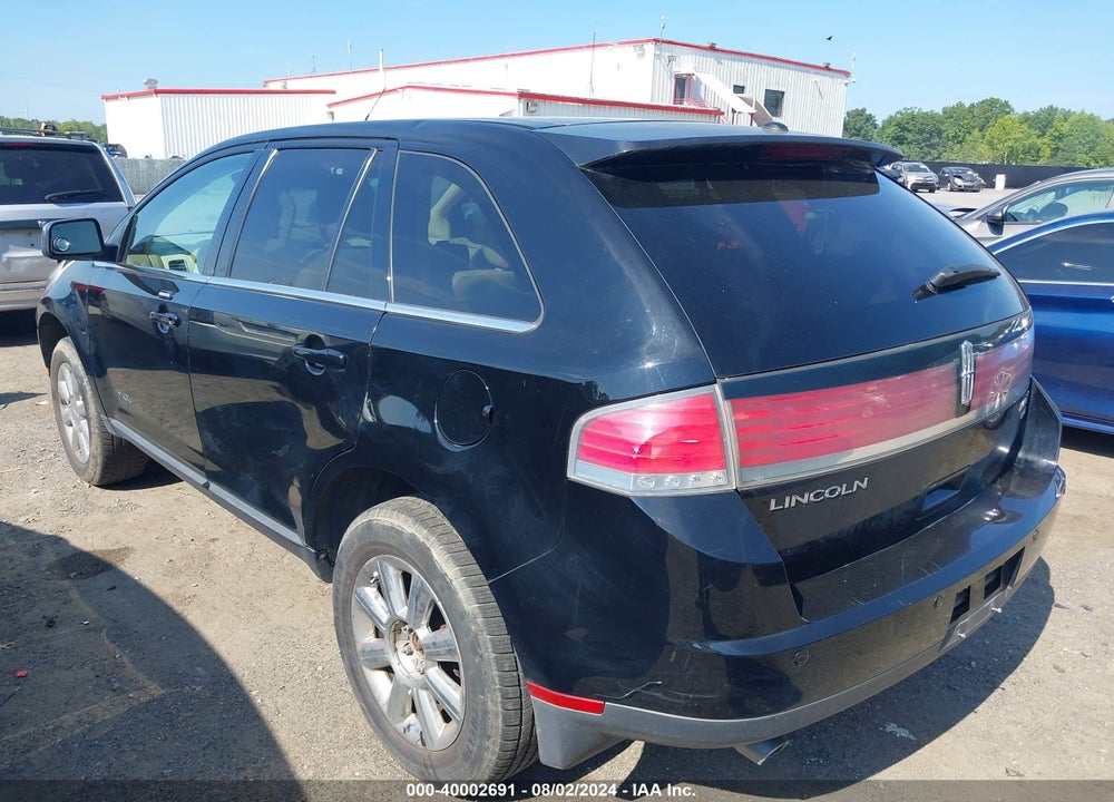 2007 LINCOLN MKX VIN: 2LMDU88C37BJ35565