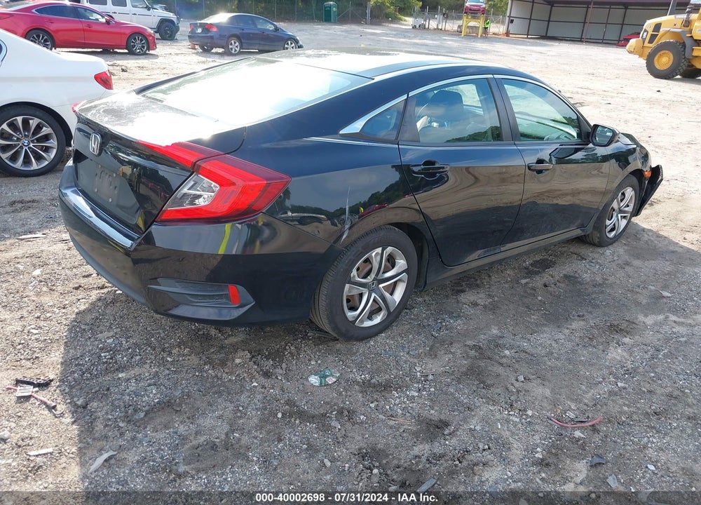 2016 HONDA CIVIC LX VIN: 19XFC2F53GE052420
