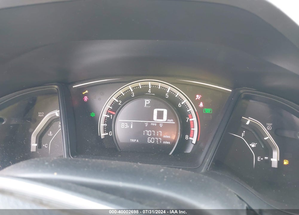 2016 HONDA CIVIC LX VIN: 19XFC2F53GE052420