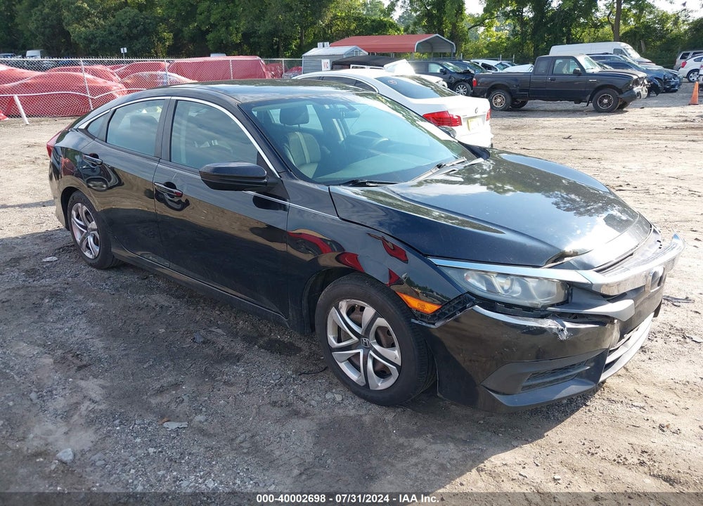 2016 HONDA CIVIC LX VIN: 19XFC2F53GE052420