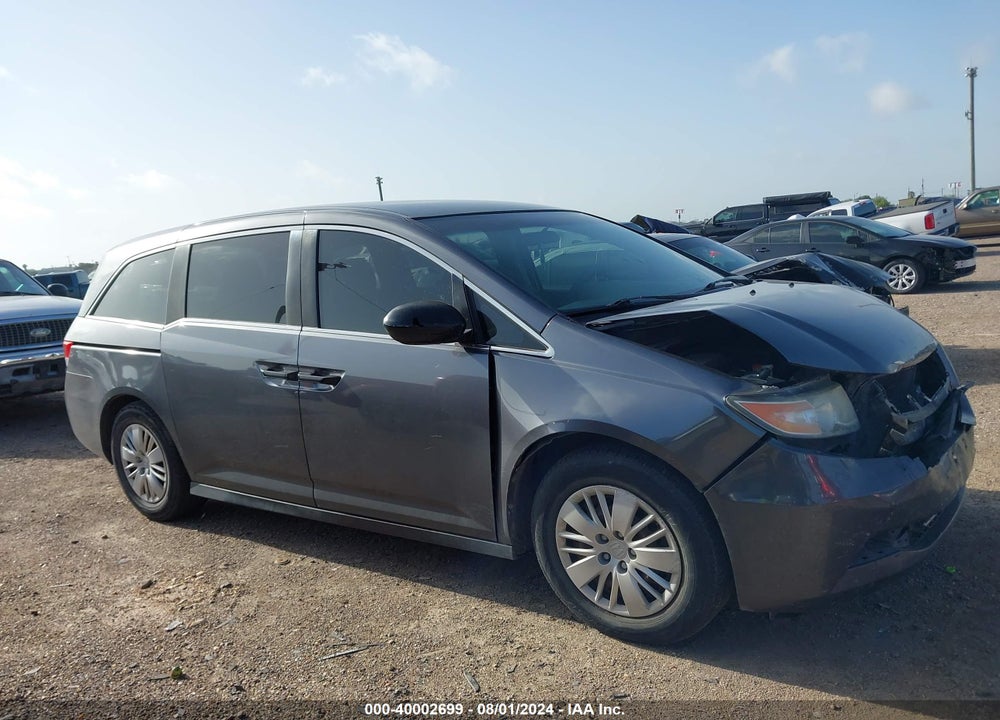 2016 HONDA ODYSSEY LX VIN: 5FNRL5H27GB110864