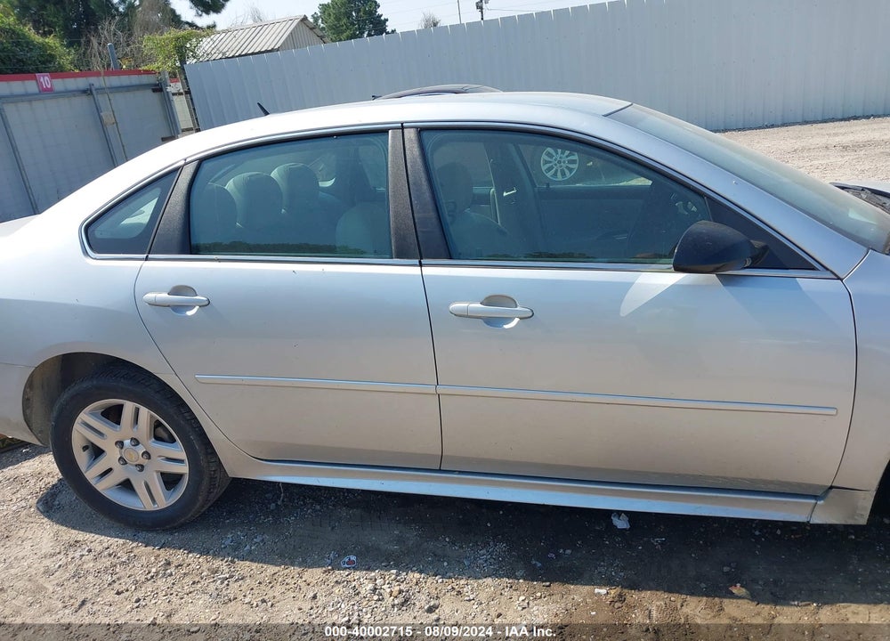 2011 CHEVROLET IMPALA LT VIN: 2G1WB5EKXB1133280
