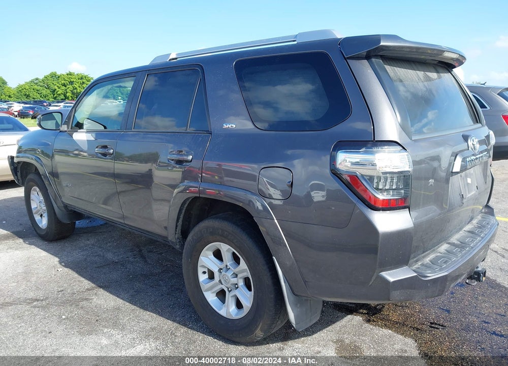 2017 TOYOTA 4RUNNER SR5 PREMIUM VIN: JTEBU5JR7H5454148