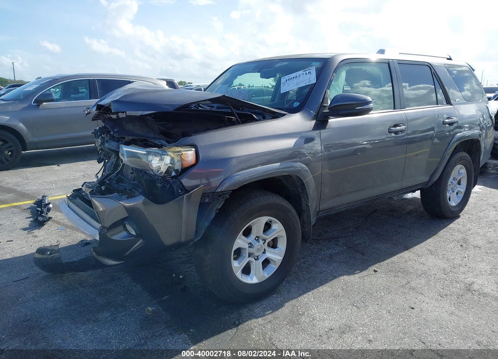 2017 TOYOTA 4RUNNER SR5 PREMIUM VIN: JTEBU5JR7H5454148