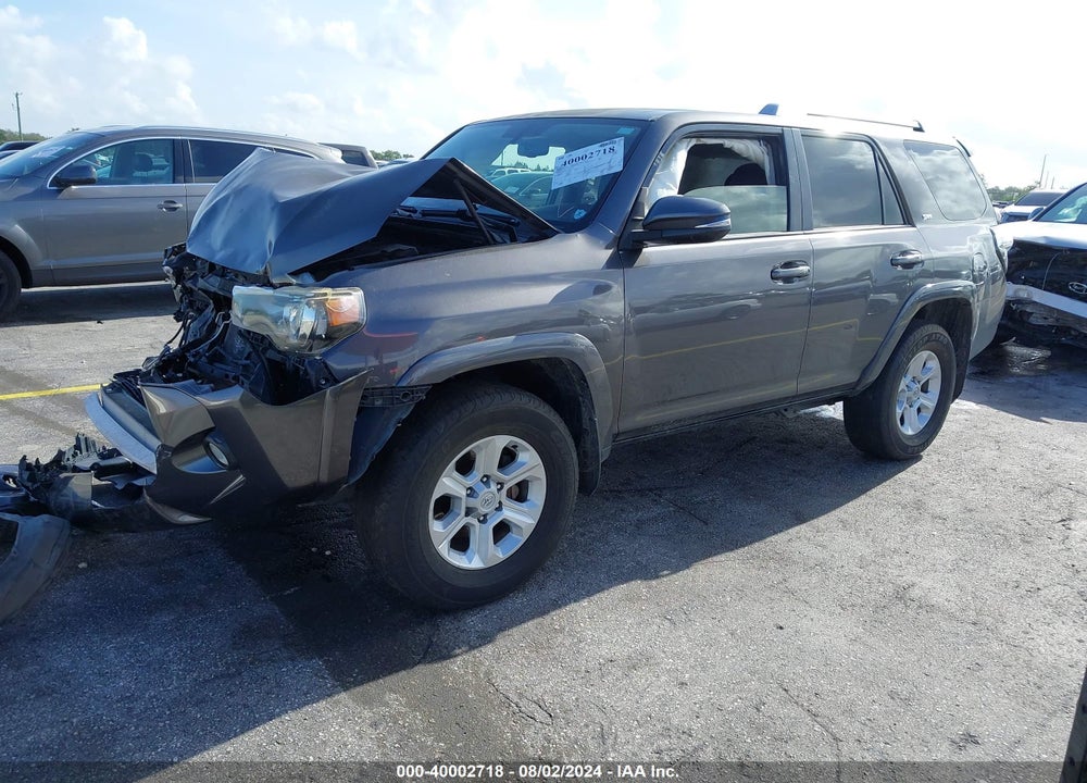 2017 TOYOTA 4RUNNER SR5 PREMIUM VIN: JTEBU5JR7H5454148