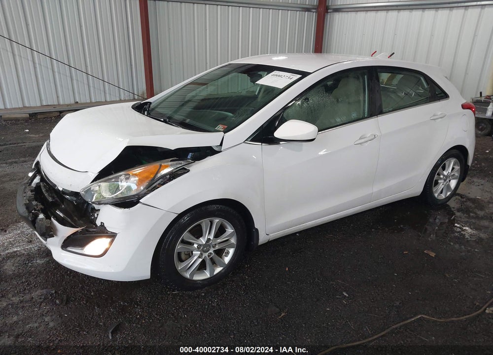 2013 HYUNDAI ELANTRA GT VIN: KMHD35LEXDU134179