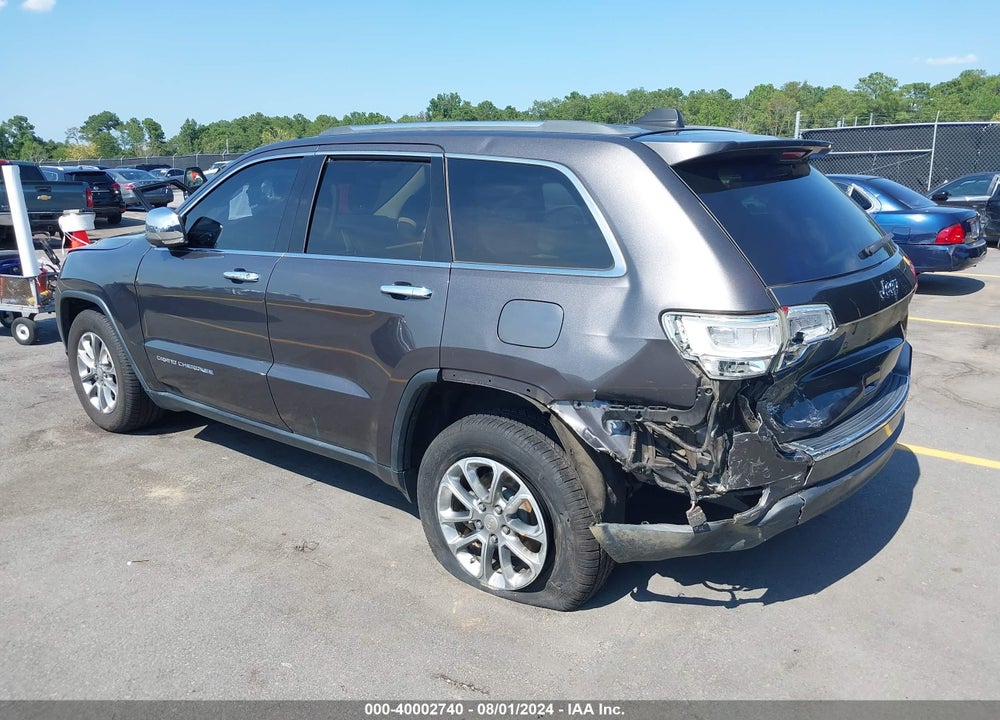 2016 JEEP GRAND CHEROKEE LIMITED VIN: 1C4RJEBG6GC339429