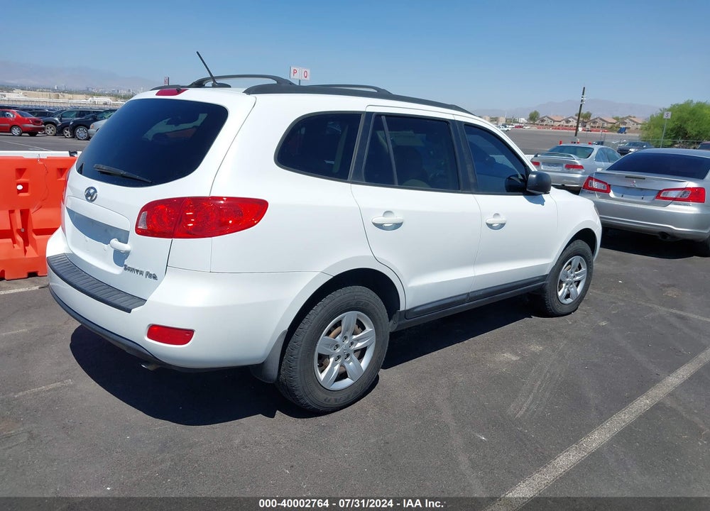 2009 HYUNDAI SANTA FE GLS VIN: 5NMSG13D39H298291