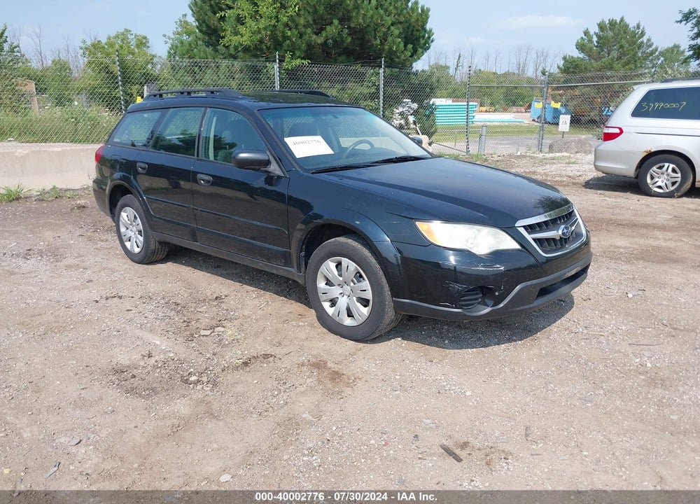 2009 SUBARU OUTBACK 2.5I VIN: 4S4BP60C096336173