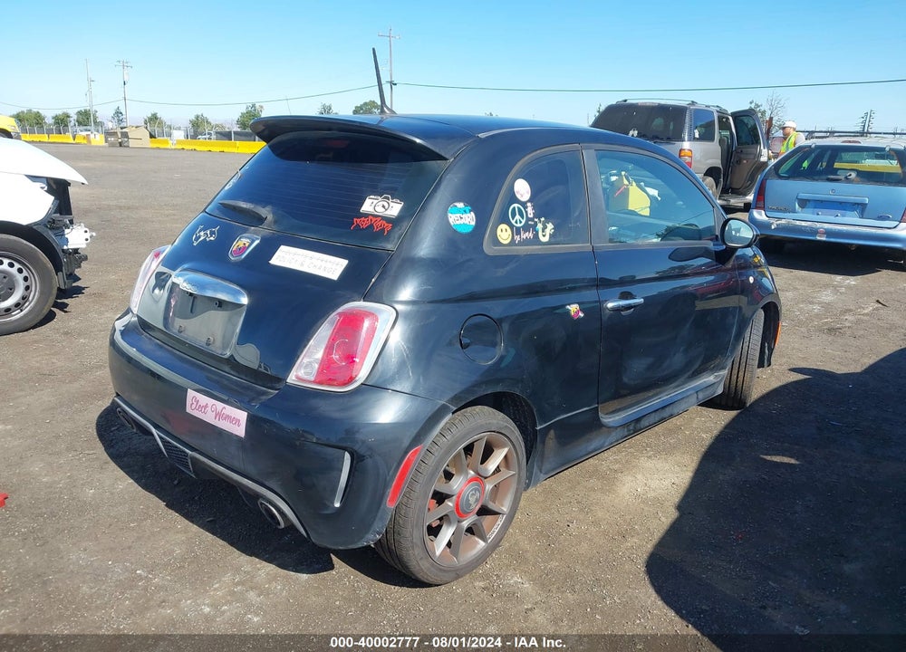 2015 FIAT 500 ABARTH VIN: 3C3CFFFH8FT615617