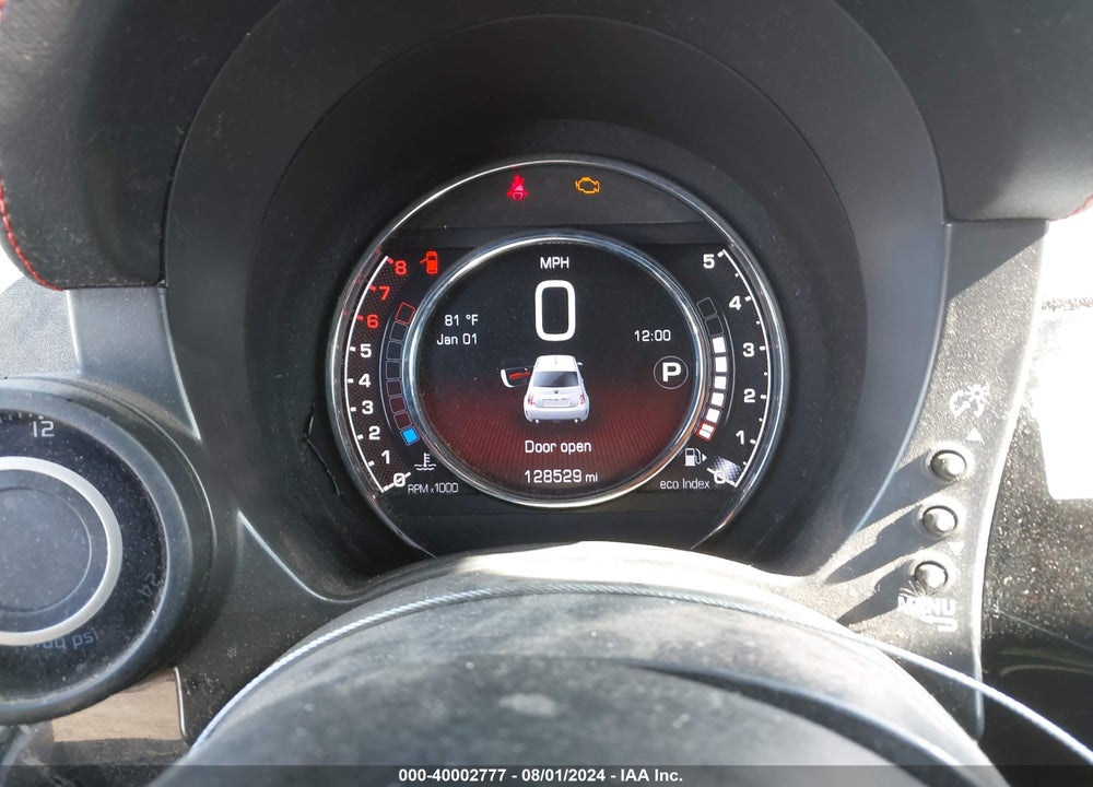 2015 FIAT 500 ABARTH VIN: 3C3CFFFH8FT615617